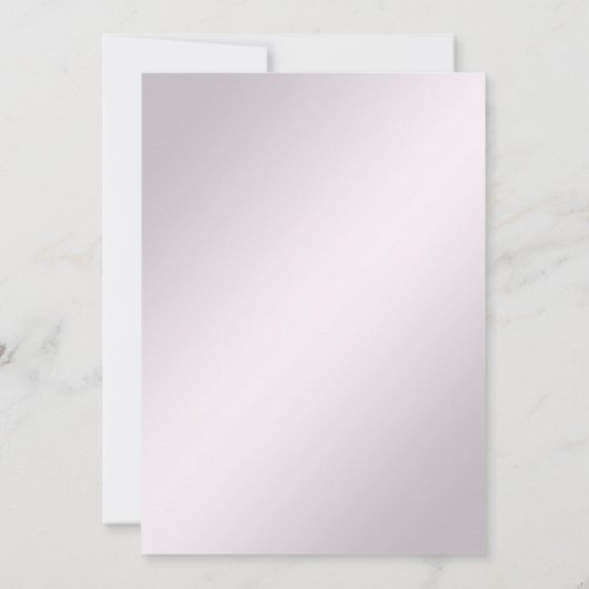 Rosa Blumenrahmen Save the Date (Rückseite)