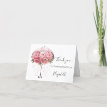 Rosa Blumenschirm Brautparty Baby Shower