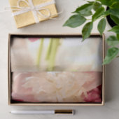 Rosa BlumenSeidenpapier der gewohnheits-10lb Seidenpapier (Geschenk)