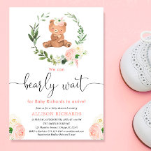 Rosa Blumenstrauß Bärengrün Mädchen Dusche