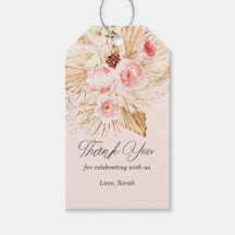 Rosa Blumenstrauß Pampelgras Kindermädchen Dusche