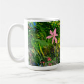 Rosa BlumenTasse Kaffeetasse (Links)