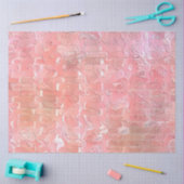 Rosa Blumenwall Seidenpapier (Basteln)