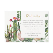 Rosa Blumenwüste Kakteen Foliage Hochzeitdetails