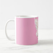 Rosa Blush Fairy Wings Kaffeetasse (Links)
