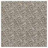 Rosa Blush Gold Leopard Print Stoff (Nahaufnahme)