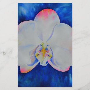 Rosa Blush Orchid Briefpapier