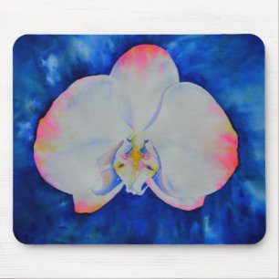 Rosa Blush Orchid Mousepad