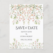 Rosa Blush Wildblumen Elegante Blumenhochzeit Gere