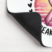Rosa Blut Unzerbrechlicher Geist Rosa Bronchialbru Mousepad (Ecke)
