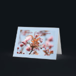 Rosa Blüte Beileid Karte Italienisch<br><div class="desc">rosa Anthurium-Beileid-Karte,  in verschiedenen Sprachen erhältlich</div>