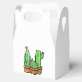 Rosa Blüte Cactus cacti succulents Geschenkschachtel (Geöffnet)