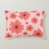 rosa Blüte Dekokissen (Vorderseite)
