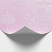 Rosa Blüte Geschenkpapier (Ecke)