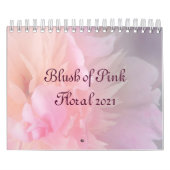 Rosa Blüte im Kalender 2023 (Titelbild)