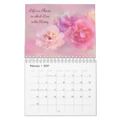 Rosa Blüte im Kalender 2023 (Feb 2027)