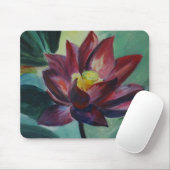 Rosa Blüte Lotus Blume Mousepad (Mit Mouse)