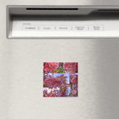 Rosa Blüte Magnet (In Situ (Geschirrspüler))