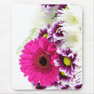 Rosa Blüte Mousepad