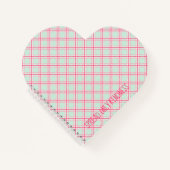 Rosa Blüte Notizblock (Vorderseite)