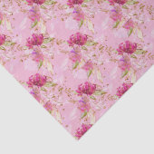 Rosa Blüte Seidenpapier (Detail)