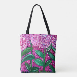 Rosa Blüte Tasche