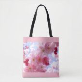 Rosa Blüte Tasche (Vorderseite)