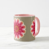 Rosa Blüte Tasse (VorderseiteRechts)