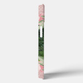 Rosa Blüte und Glitzer Pet Horse Foto Case-Mate iPhone Hülle (Rückseite / Rechts)