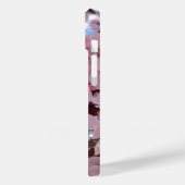 Rosa Blüten auf Zierblumen Case-Mate iPhone Hülle (Rückseite / Links)