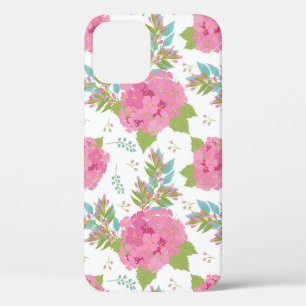 Rosa Blüten Botanische Blumenblüten Blätter Case-Mate iPhone Hülle