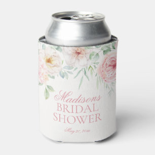 Rosa Blüten Florale Hortensien Hochzeitsdusche Ges Dosenkühler