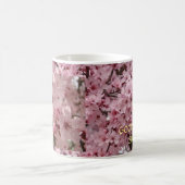 Rosa BLÜTEN-KAFFEE-TASSEN-REISE-TASSEN Schalen Kaffeetasse (Mittel)