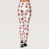 Rosa Blüten Leggings (Rückseite)