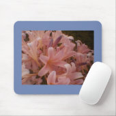 Rosa Blüten Mousepad (Mit Mouse)