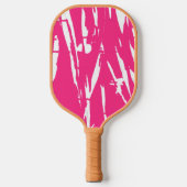 Rosa Blüten Paddleball-Paddle Pickleball Schläger (Vorderseite)