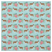 Rosa Blüten Stoff (Muster)