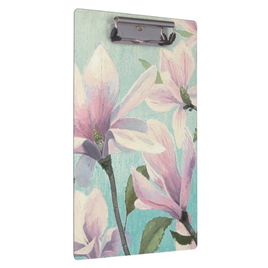 Rosa Blüten vom Süden Klemmbrett (Rechts)