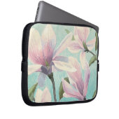Rosa Blüten vom Süden Laptopschutzhülle (Vorne Rechts)