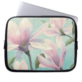 Rosa Blüten vom Süden Laptopschutzhülle (Vorderseite)