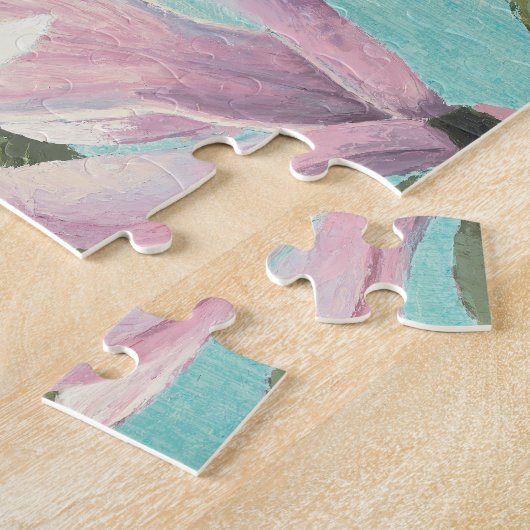 Rosa Blüten vom Süden Puzzle (Seite)