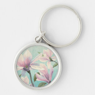 Rosa Blüten vom Süden Schlüsselanhänger