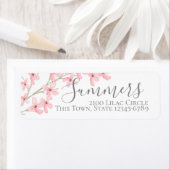 Rosa Blütenadresse (Insitu)