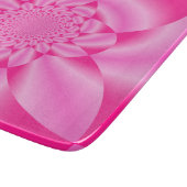 Rosa Blütenblatt Schneidebrett (Ecke)