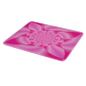 Rosa Blütenblatt Schneidebrett (Ecke)