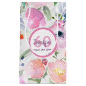 Rosa Blütenblätter Kleine Geschenktüte (Vorderseite)