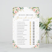 Rosa Blütenblume, sagte er: "Brautspiel" (Stehend Vorderseite)