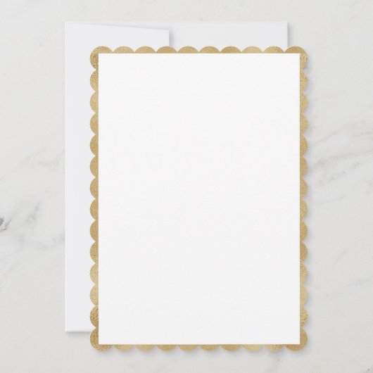 Rosa Blütenblüte Gold Elegante Botanische Hochzeit Save The Date (Rückseite)