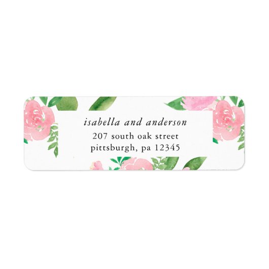 Rosa Blütenblüten beim Hochzeitsehen (Vorne)