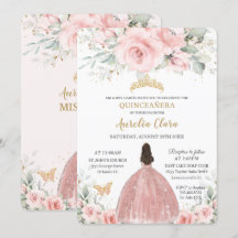 Rosa Blütendruckerin Rose Gold Quinceañera I